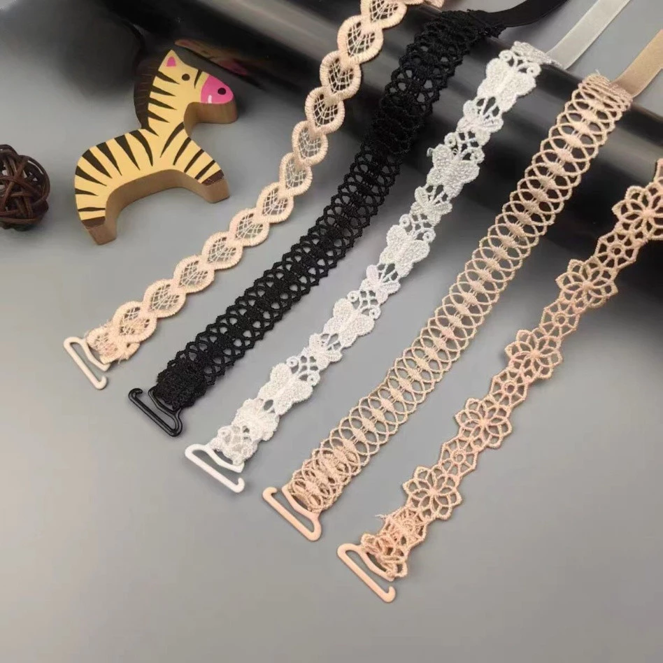 Trong Suốt Trong Suốt Vô Hình Dây Đeo Vai Áo Ngực Quần Lót Dây Đeo Ống Top Sling Nữ Phụ Kiện Liền Mạch Ren Lộn