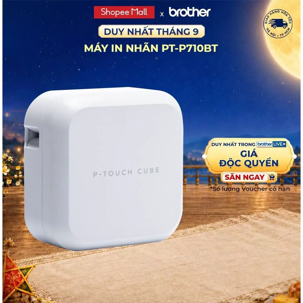 Máy in nhãn Brother PT-P710BT