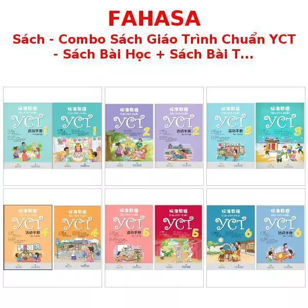 Combo Sách Giáo Trình Chuẩn YCT 1 - Sách Bài Học + Sách Bài Tập (Bộ 2 Cuốn)
