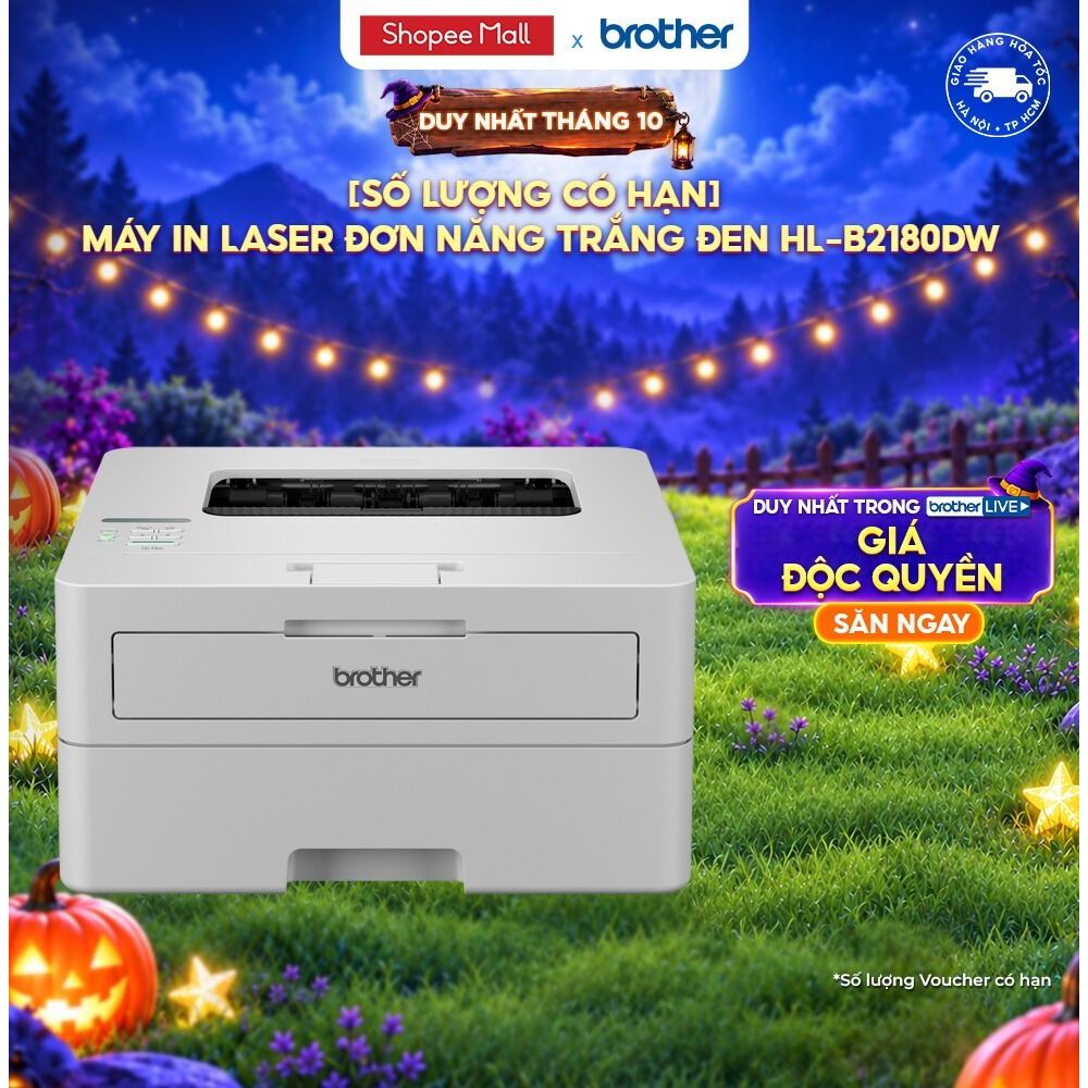 Máy in laser đơn năng Brother HL-B2180DW