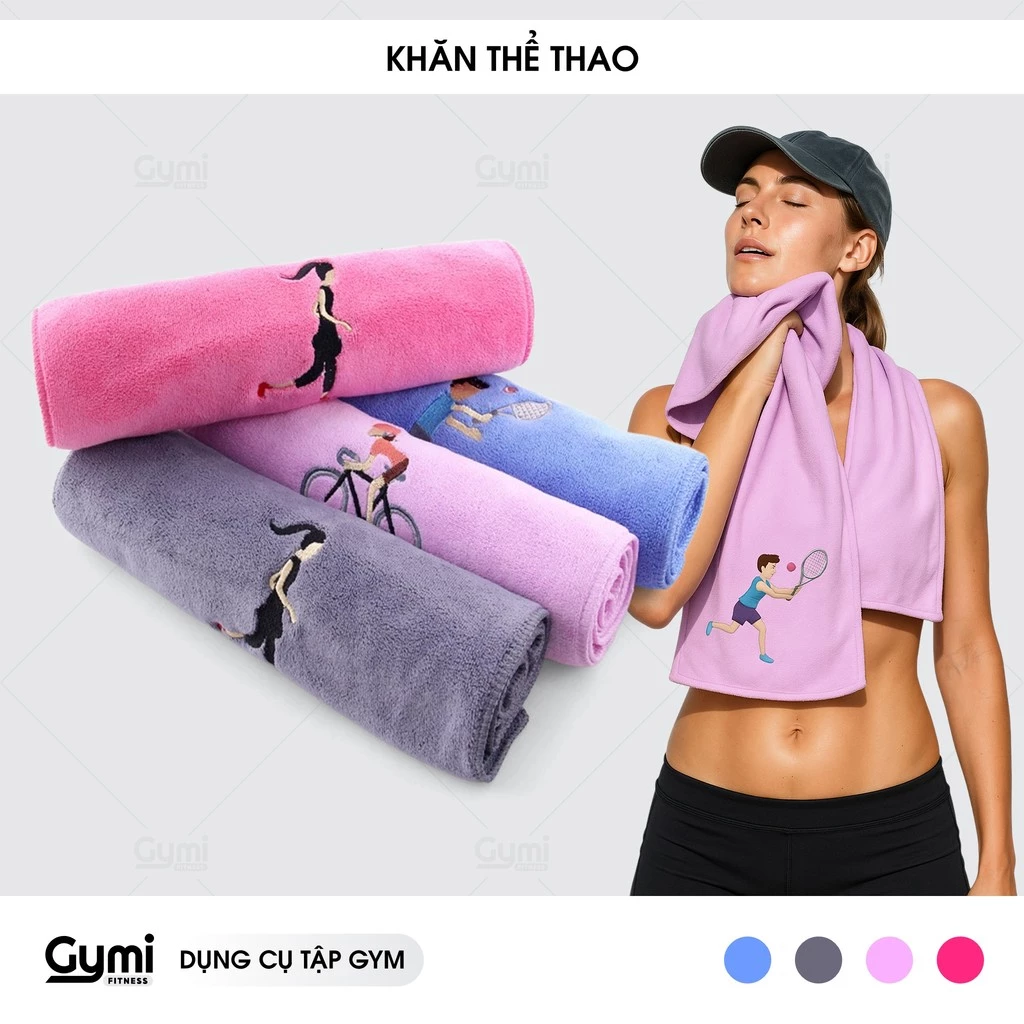 Khăn Thể Thao Mềm Mịn - Thấm Mồ Hôi Nhanh Khô, Thoáng Khí, Dễ Giặt - KhanLanh03