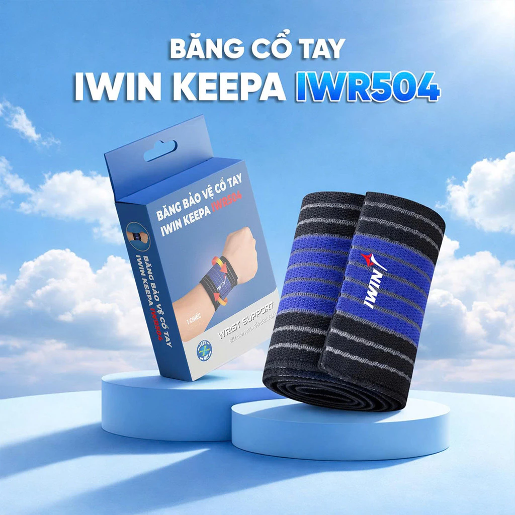 Băng Cổ Tay Thể Thao iWin Keepa IWR504
