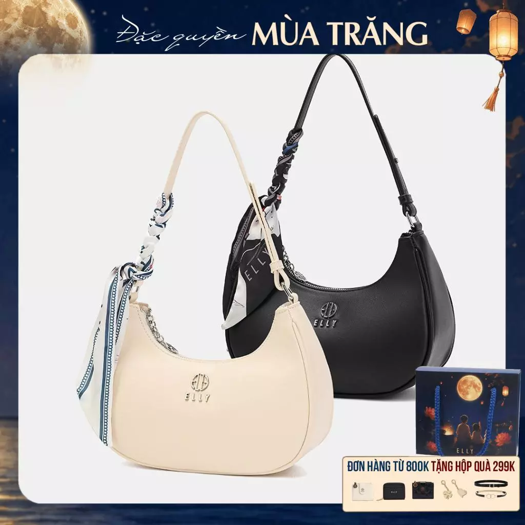 Túi đeo vai nữ ELLY EL375 da tổng hợp thời trang thanh lịch cao cấp