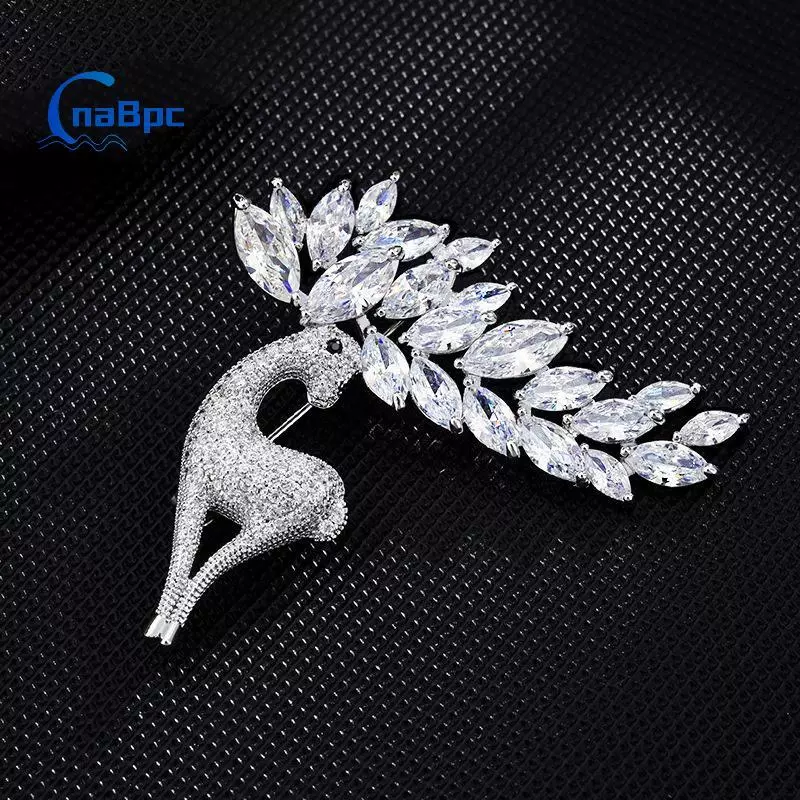 < CnaBpc > Trâm cài hươu kim cương giả sáng bóng tinh tế thời trang dành cho nam giới Động vật cổ điển Corsage Áo khoác chân Phụ kiện quần áo Quà tặng Mới