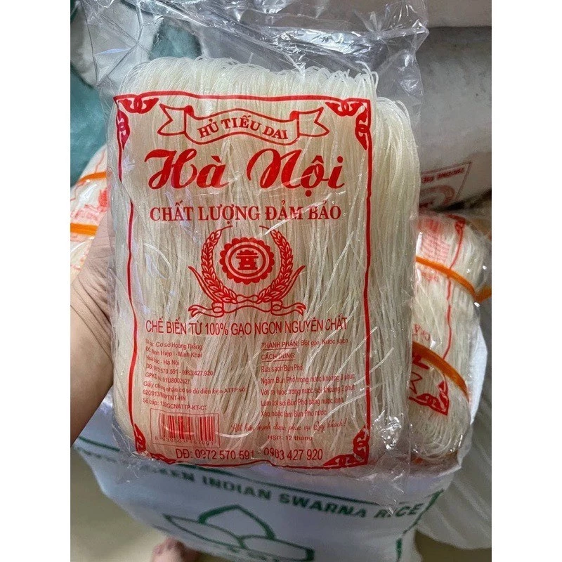 1Kg Bún gạo khô, mỳ gạo, mỳ Hủ tiếu Hà Nội