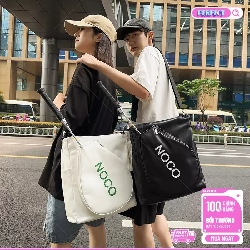 Túi Vợt Cầu Lông Dung Tích Lớn Chéo Thể Thao Thời Trang Unisex