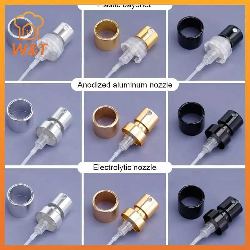 [W & T] 13mm 15mm 18mm Nắp chai Fine Mist er Chai được sử dụng cho 15mm Loại Bayonet Nhôm Chai nước hoa phù hợp với vòi phun mới