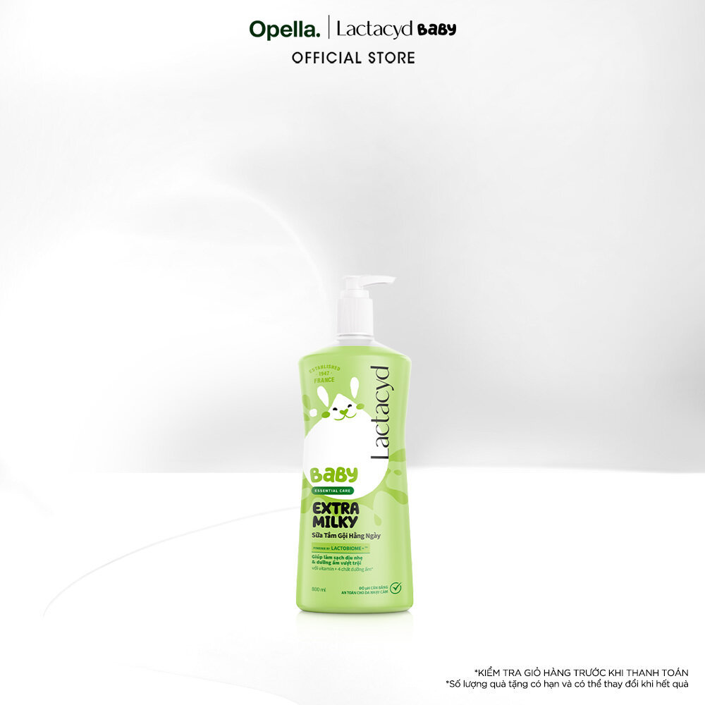 Sữa Tắm Gội Trẻ Em Lactacyd Baby Extra Milky Làm Sạch Dịu Nhẹ và Dưỡng Ẩm Vượt…