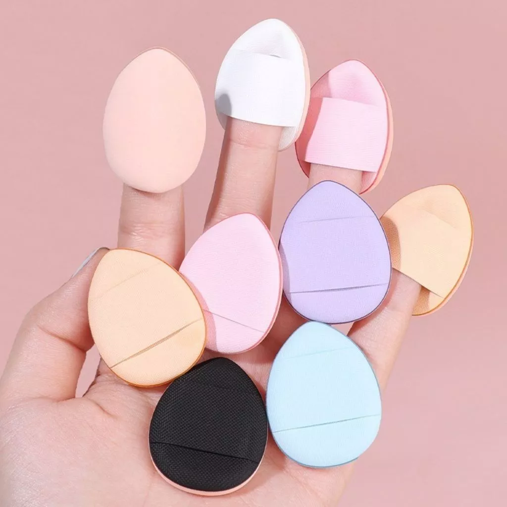 <HÀNG TẶNG KHÔNG BÁN> Mút Tán Kem Nền Mini Đeo Ngón Tay Che Khuyết Điểm Nhỏ Gọn Tiện Lợi