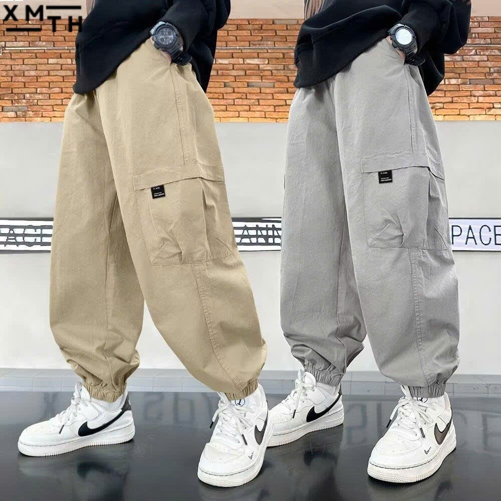 Quần Kaki Cargo Bé Trai Bo Gấu Túi Hộp Size 18-50kg mẫu 2. Quần Dài, Quần Short Đi Học, Đi Chơi Cho Học Sinh Trẻ Em Nam