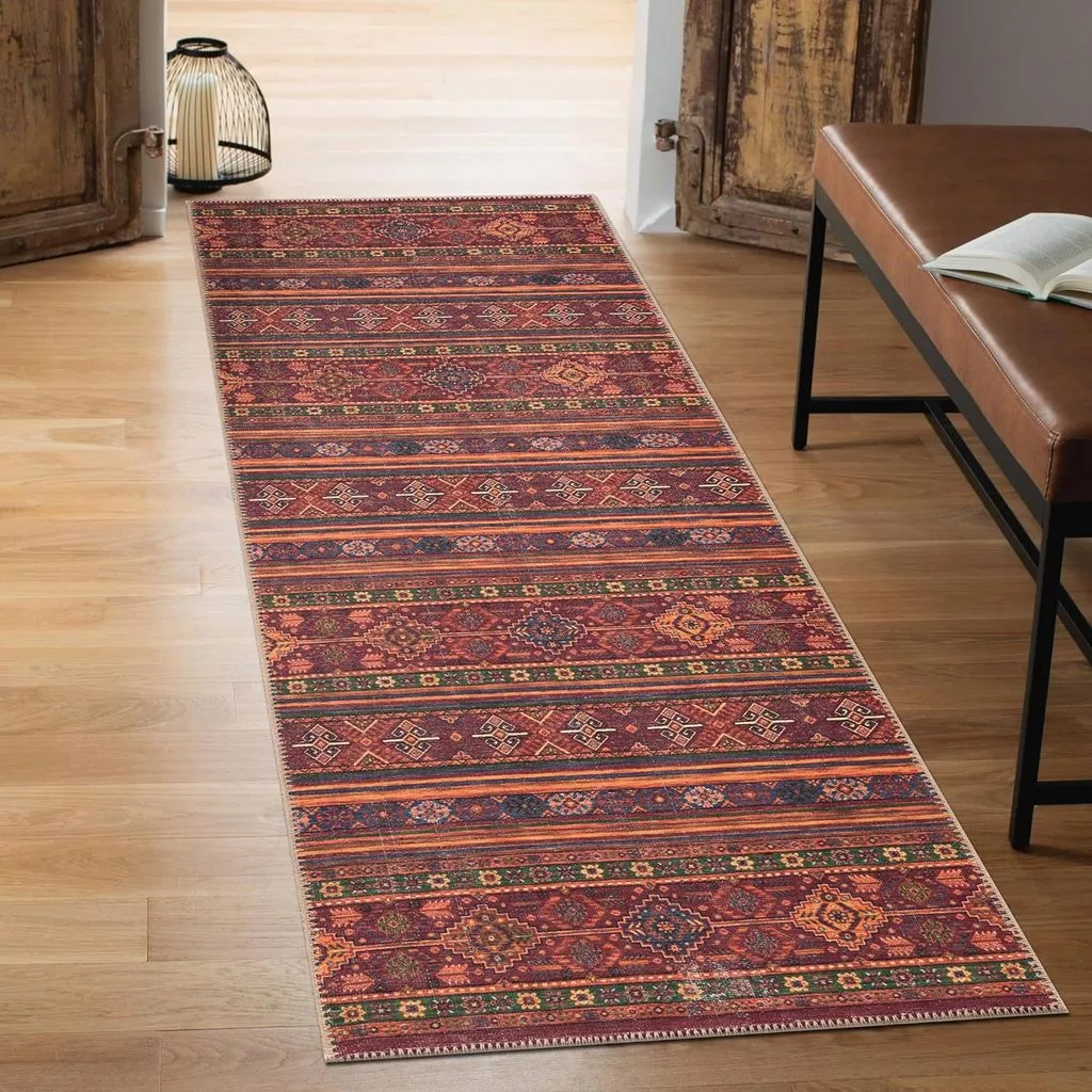 [Sản phẩm mới] Ba Tư Phong Cách Mỹ Hành Lang Chăn Hộ Gia Đình Phòng Khách Sofa Bàn Cà Phê Thảm Chống Trơn Trượt Chống Bẩn Giường Phòng Ngủ