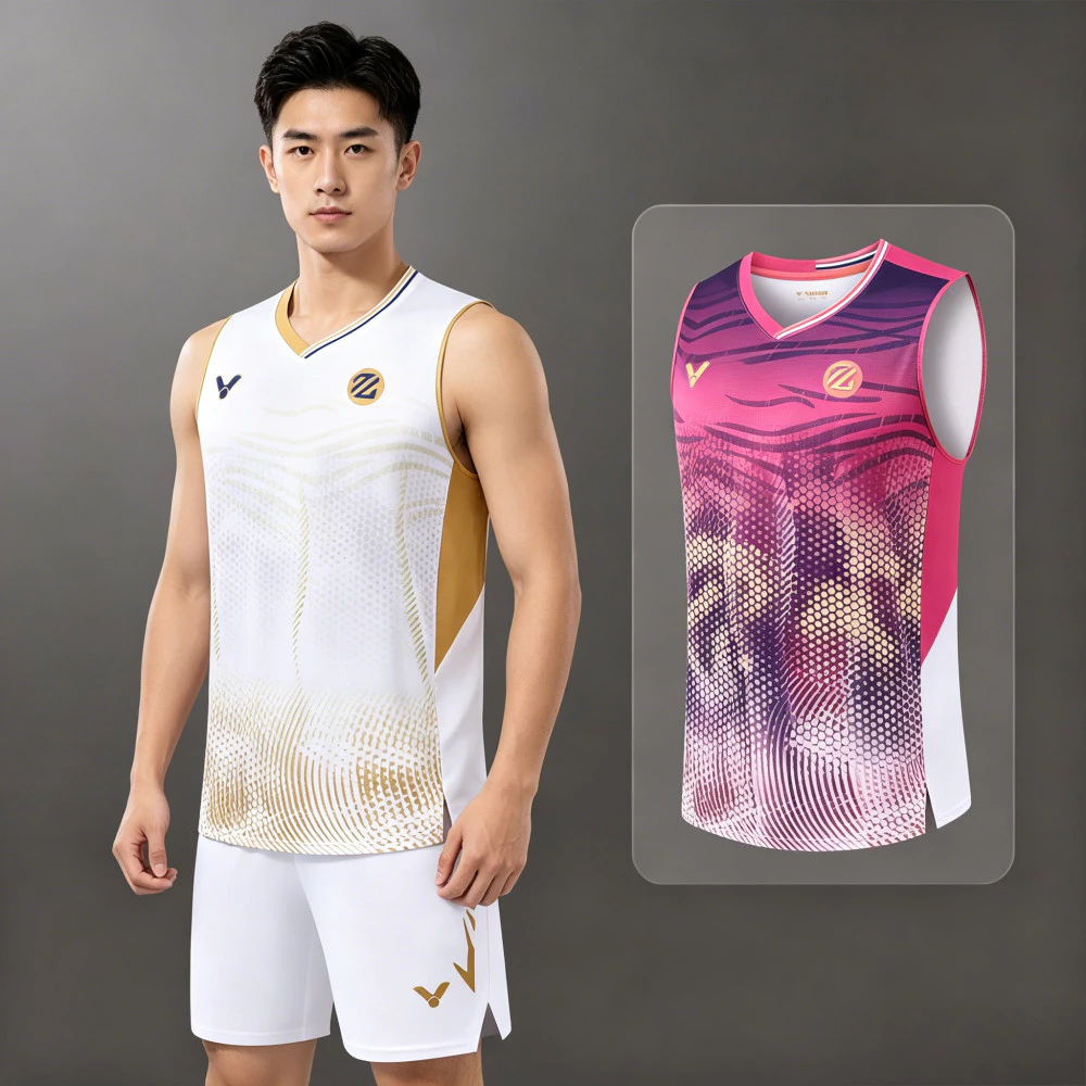 Áo Vest thể thao đa năng 2026 (Model 853) – Áo thun không tay chống mài mòn cho bóng rổ Bóng chuyền Cầu lông trong nhà & ngoài trời Sử dụng hàng ngày