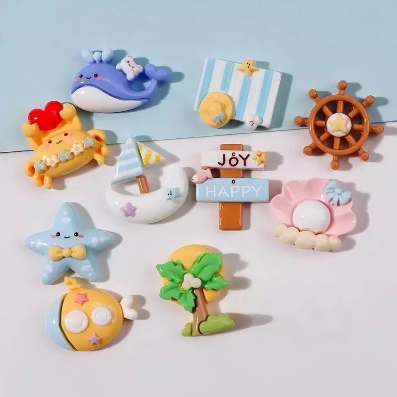 [Tặng sticker] Phụ kiện trang trí dép Crocs DIY Charm gấu thỏ nhựa Phụ kiện chữ cái Acrylic Đế đen Phụ kiện thời trang