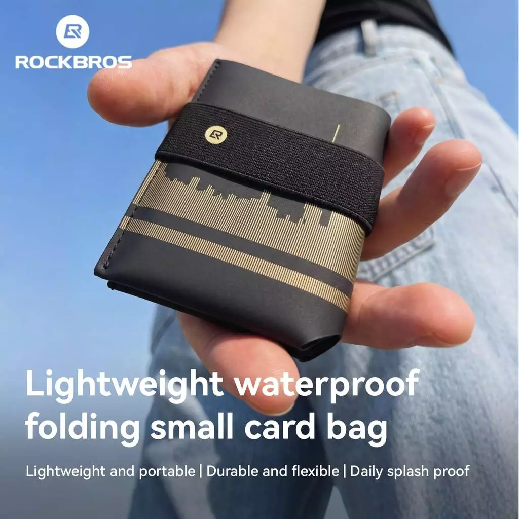 Ví đựng thẻ mỏng dành cho nam ROCKBROS Hộp đựng thẻ chống mài mòn di động nhẹ có ngăn đựng thẻ có tổ chức