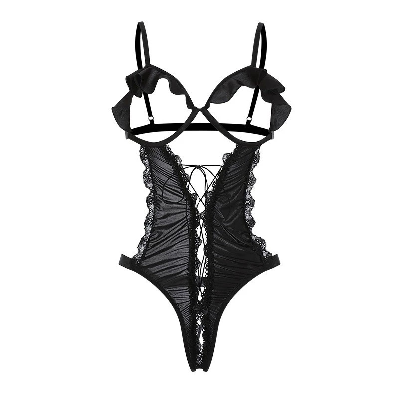 Bộ Ngủ Jumpsuit Lưới - Hở Ngực Gợi Cảm Sexy Quyến Rũ Nữ Tính Sang Trọng Mã 618 B91633