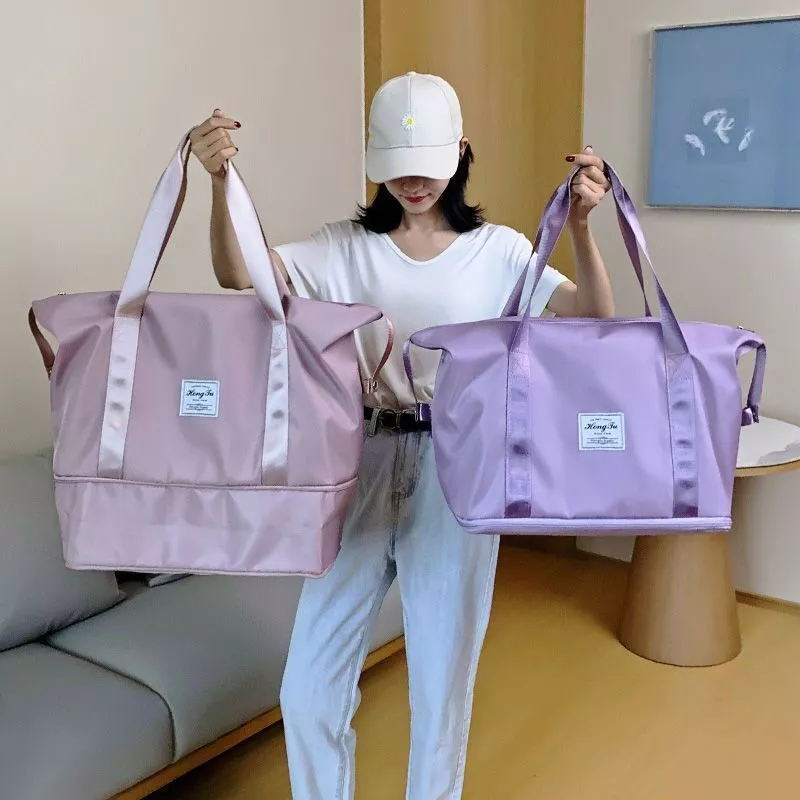 [Sản phẩm mới] Lưu trữ túi du lịch dung tích lớn Du lịch công sở đường ngắn Túi tập thể dục di động Túi chờ nhẹ hành lý