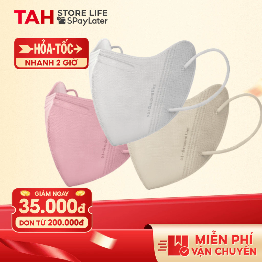 Khẩu Trang 9A Thịnh Phát 5 Lớp Che Kín Mặt Chống Nắng & Tia UV [Màu Ngẫu Nhiên]