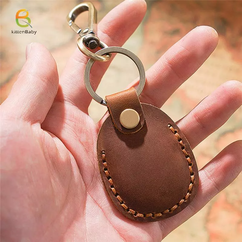 Bao da cho AirTag PU - Hộp đựng thẻ truy cập và định vị
