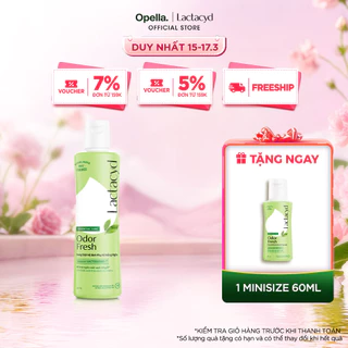 Dung Dịch Vệ Sinh Phụ nữ Lactacyd Odor Fresh Ngăn Mùi 24H 250ml