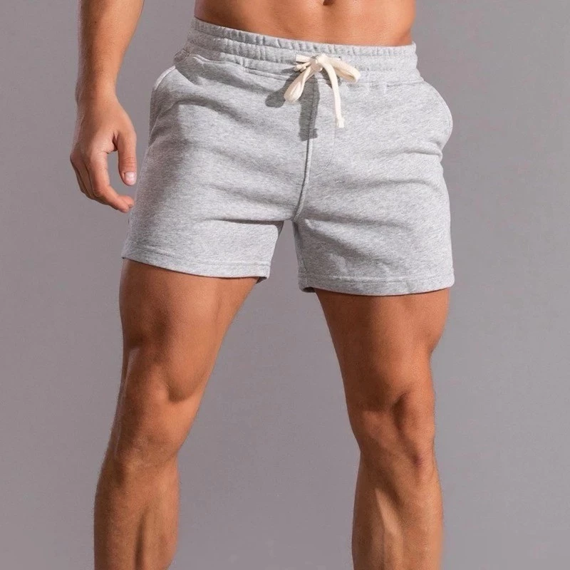 Quần Short Nam, Quần Đùi Nam chất nỉ da cá dáng thể thao trên gối basic