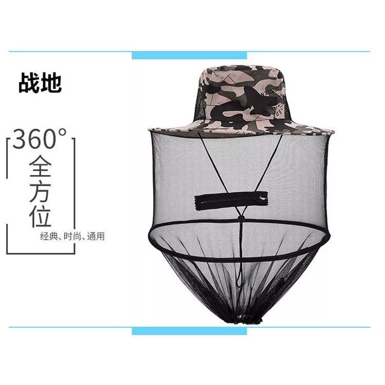 Mũ che mặt thoáng khí cho nam nữ mùa hè