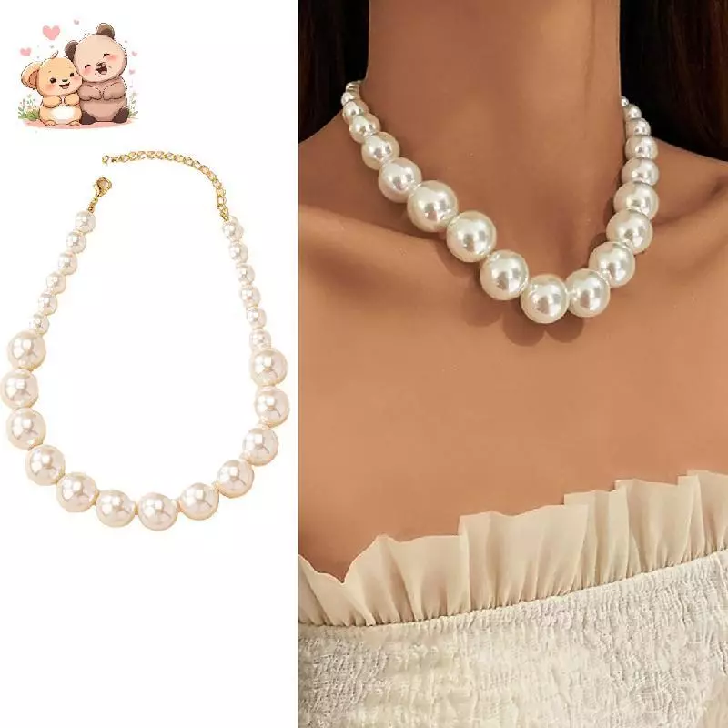 Vòng cổ ngọc trai kiểu Pháp, thời trang và tinh tế