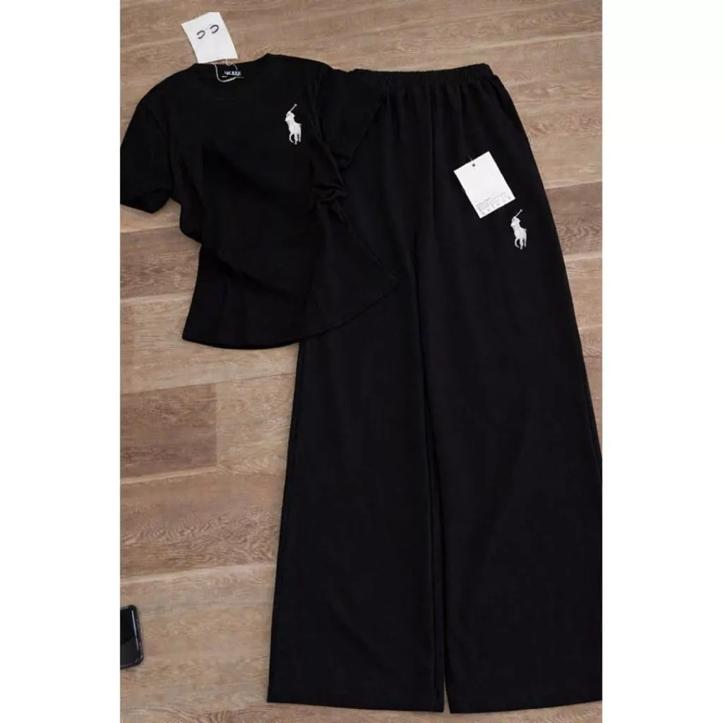 sét bộ quần da cá ngựa đen dài 95cm+ phối kèm áo Croptop ngắn ngựa thuba94