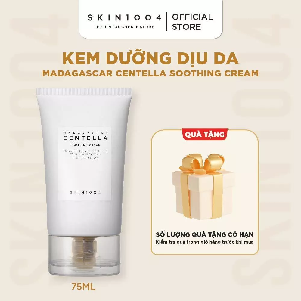 Kem dưỡng phục hồi da SKIN1004 Madagascar Centella Soothing Cream 75ml