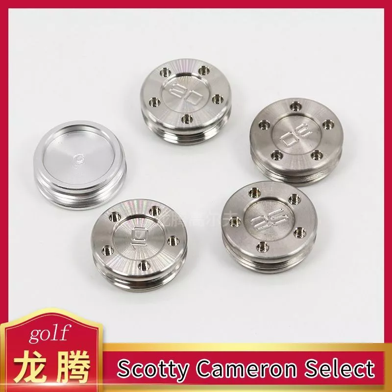 Cây putter golf Scotty Cameron mẫu Newport màu bạc, điều chỉnh trọng lượng từ 5g đến 40g