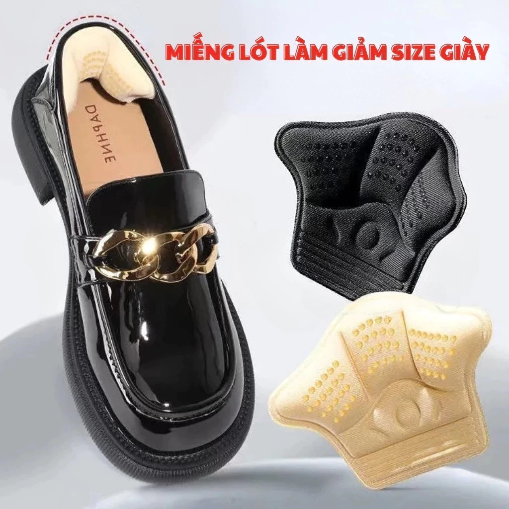Miếng lót giày chống rộng - đệm gót giảm size giày - Miếng lót gót giày giảm size, Chống nhấc gót, êm chân