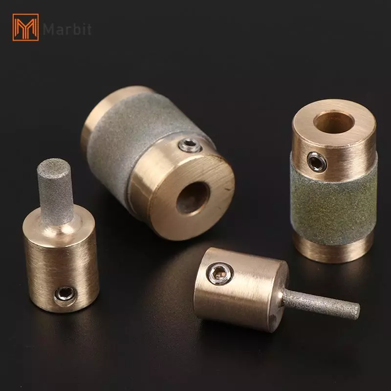 Đầu mũi mài thủy tinh tiêu chuẩn với lõi đồng thau dành cho đá thủy tinh - Model MCB01, MCB34, MCB18, MGB14