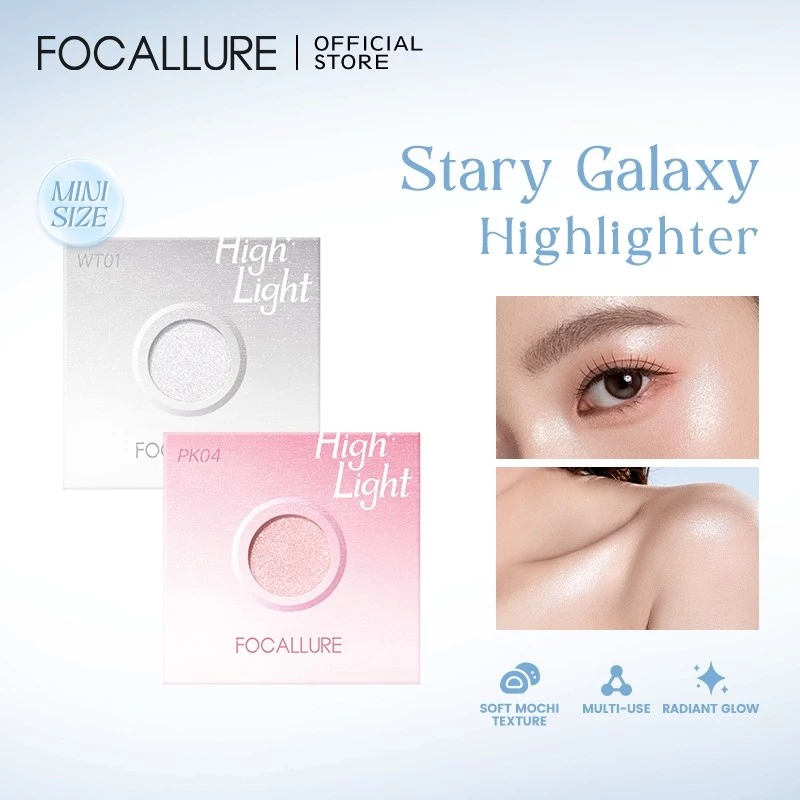 FOCALLURE GALAXY Highlighter Mẫu du lịch cỡ 0,3g Mini Dewy Glow