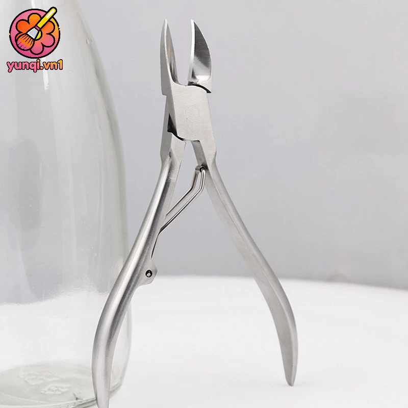 【yunqi】Kìm cắt da chết móng tay cán dài Kìm cắt da chết móng tay bằng thép không gỉ Kìm cắt da chết móng tay