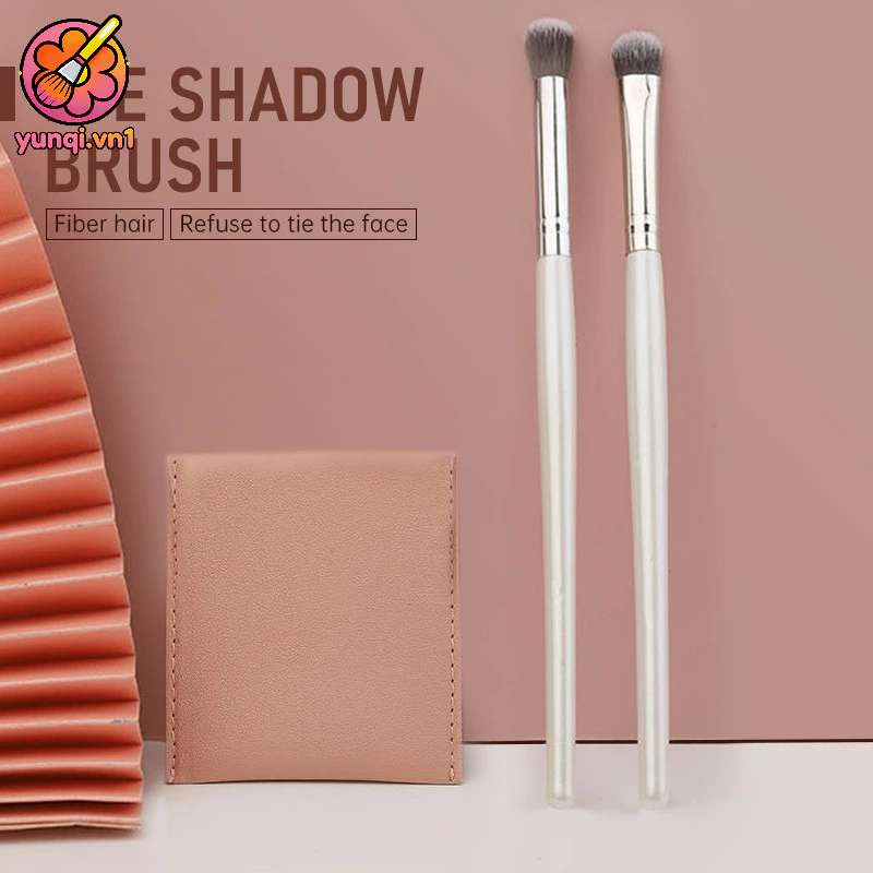 【yunqi】Dụng cụ làm đẹp Lông thú Cọ tán phấn mắt Bộ cọ trang điểm cầm tay