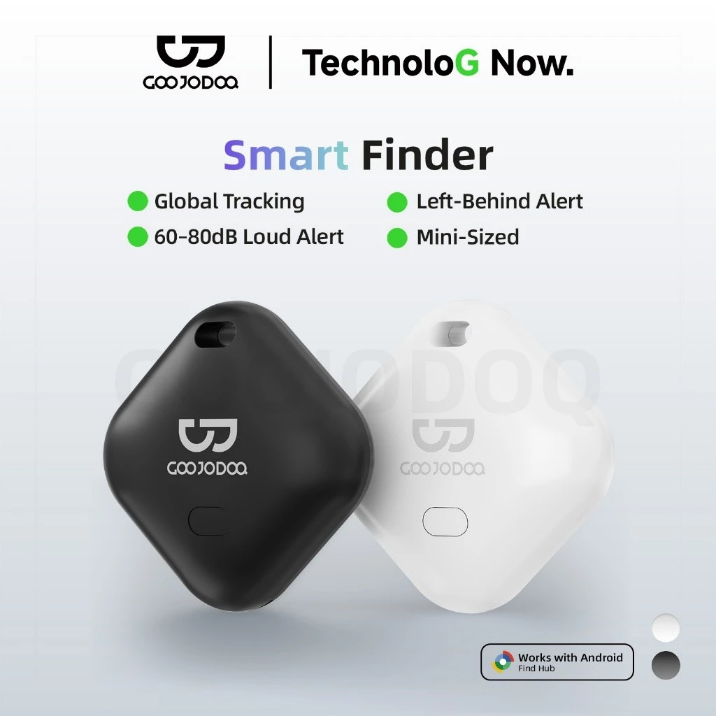 GOOJODOQ Android Thiết bị chống mất Theo dõi vị trí toàn cầu Điều hướng thông minh và cảnh báo Tuổi thọ pin lâu dài