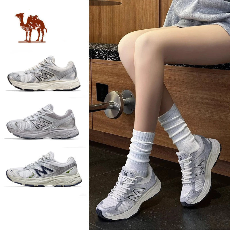 Giày ngoài trời CAMEL CROWN nam nữ, lưới thoáng khí, phù hợp cho đi bộ đường dài với khả năng chống trượt và mài mòn.