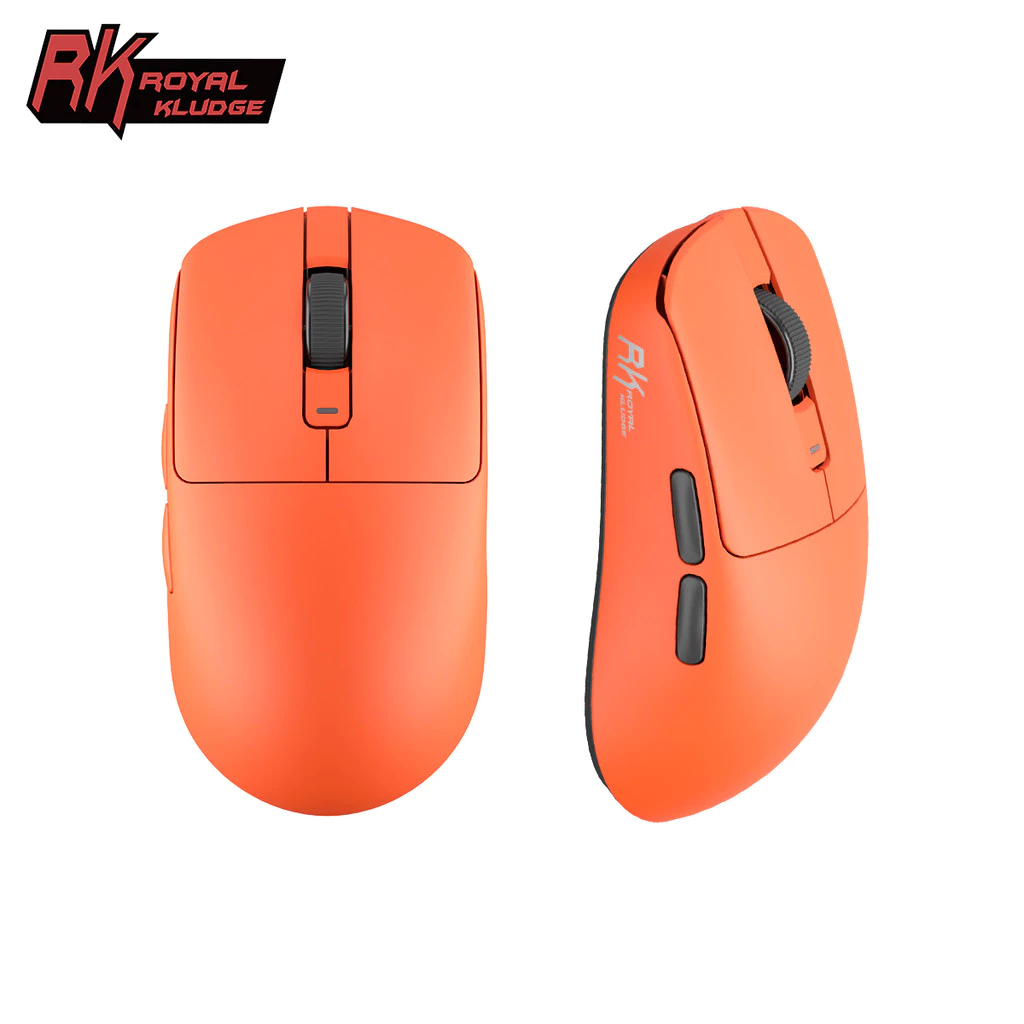 Chuột không dây RK M30Pro Royal Kludge Tri-Mode Bluetooth không dây PAW3311 Chuột nhẹ có thể sạc lại cho PC Laptop Chơi game