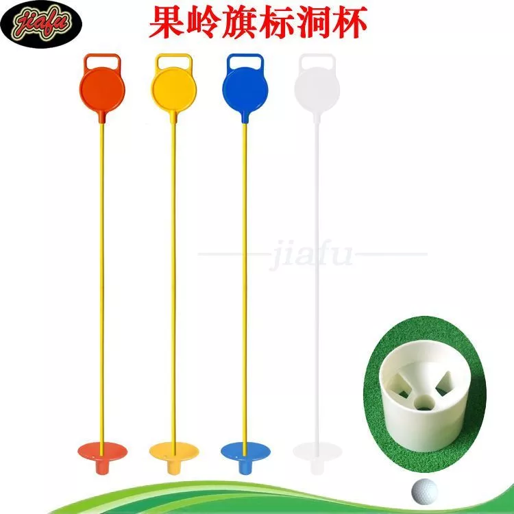 Tay cầm golf thực hành màu xanh, phù hợp tập luyện putter trong nhà