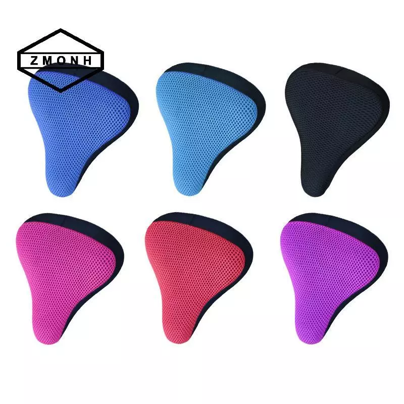 ZMONH 3D Vỏ bọc ghế xe đạp mềm đi xe đạp Đệm ngồi silicon đi xe đạp thoáng khí Xe thoải mái * mới