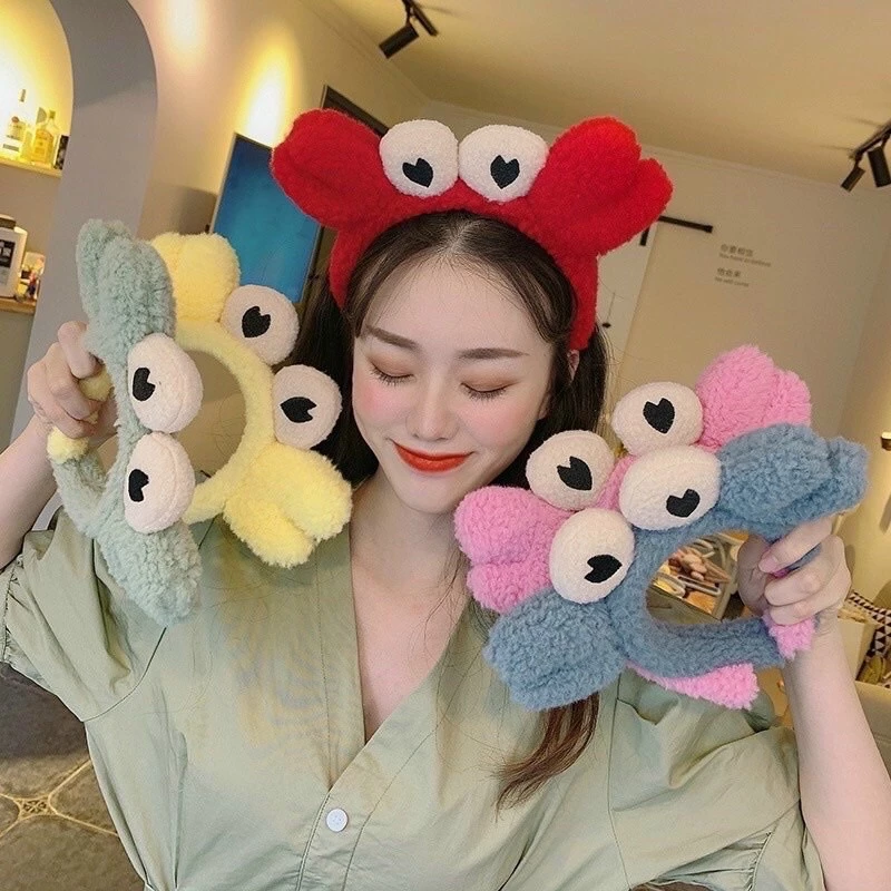 Băng đô cài tóc hình chú cua dễ thương cute ngộ nghĩnh và xinh xắn dành cho nữ