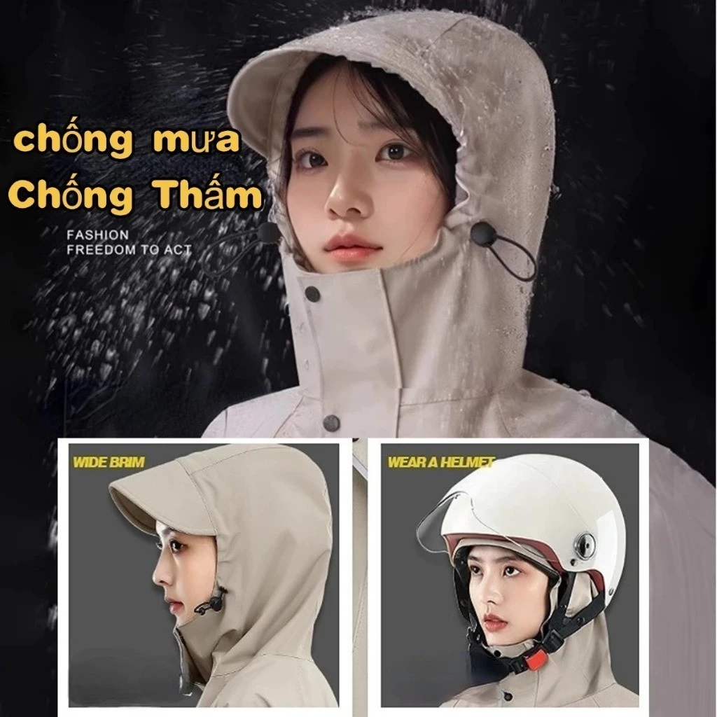 Áo Mưa Oxford Cao Cấp Trùm Toàn Thân - Bảo Vệ 360°, Chống Thấm Hoàn Hảo, Chất Liệu Bền Đẹp, Mẫu Mã Đa Dạng Cho Nam Nữ