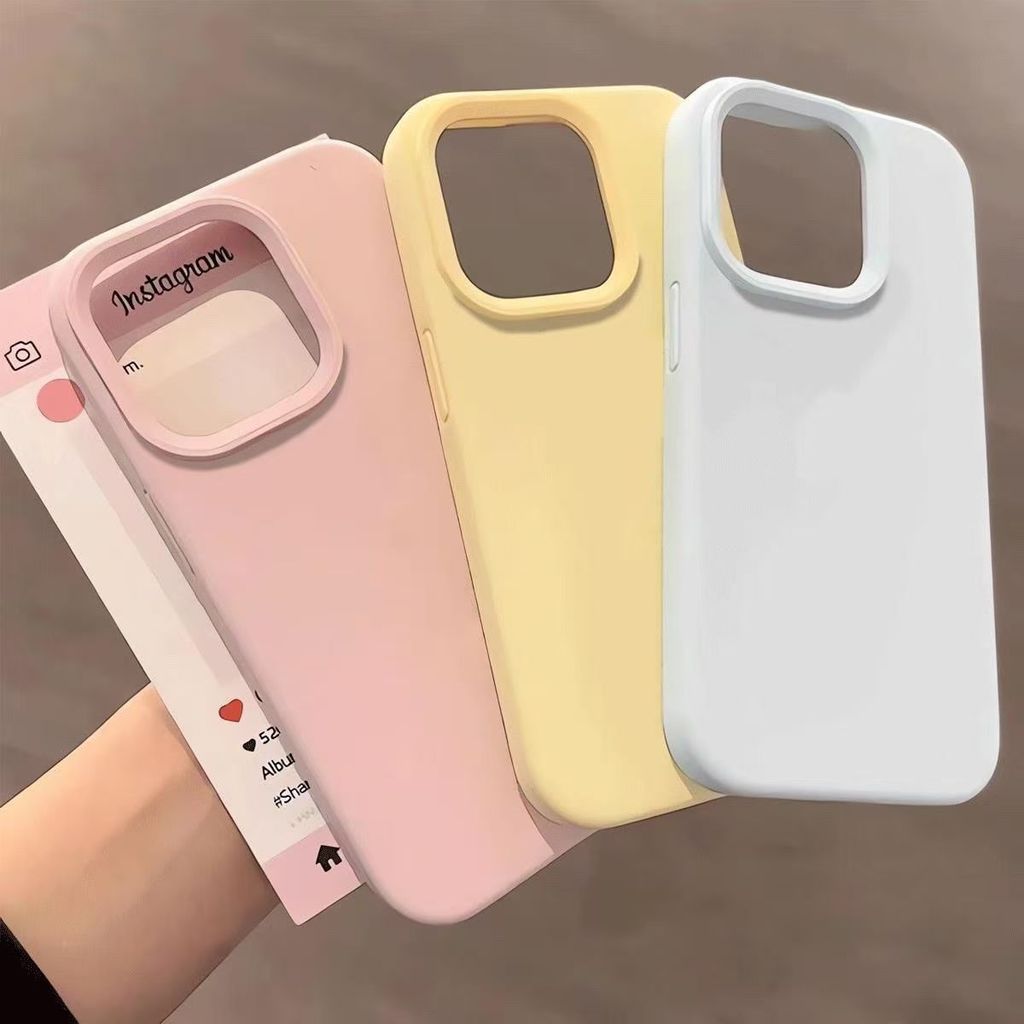 Vỏ điện thoại silicone màu Dopamine cho iPhone 17 15 16 11 13 12 14 Pro Max 17…