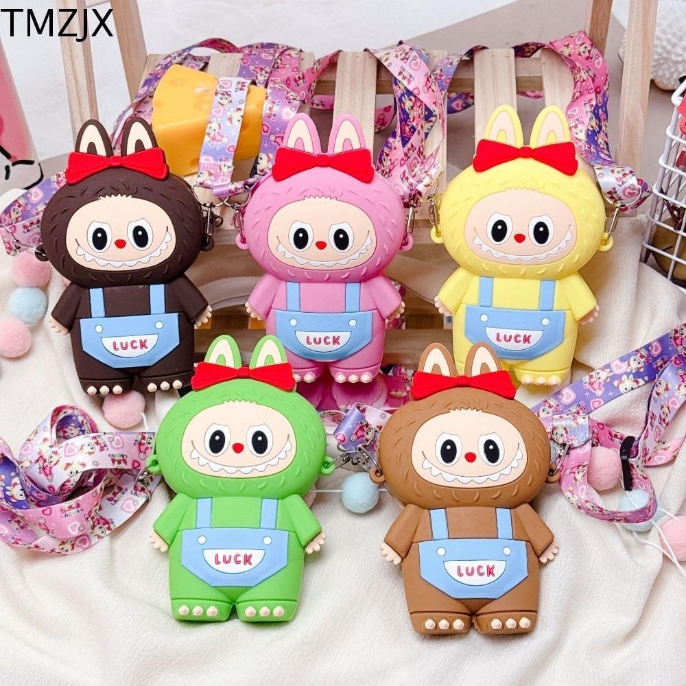 Túi Đeo Vai, Ví Nơ Túi Đeo Vai Silicon, Lưu Trữ Kawaii Hoạt Hình Chống Thấm Nước Trẻ Em Ví Nhỏ Hàng Ngày