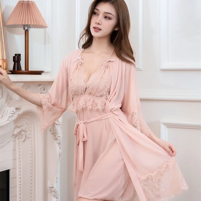 Bộ đồ ngủ ren độc quyền, size lớn, phù hợp cho những đêm lãng mạn