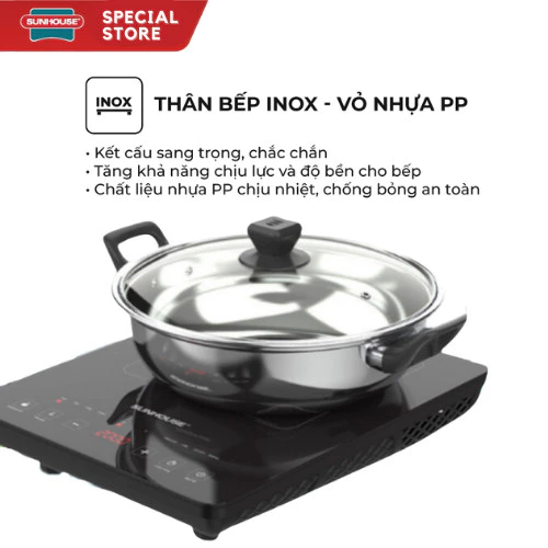 Nồi Inox 304 Cao Cấp Thích Hợp Cho Bếp Từ Siêu Tiện Lợi