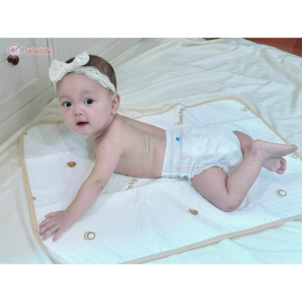 [QUÀ TẶNG] Chiếu lót chống thấm cho bé - Quà tặng TÃ BỈM GOOBY chính hãng