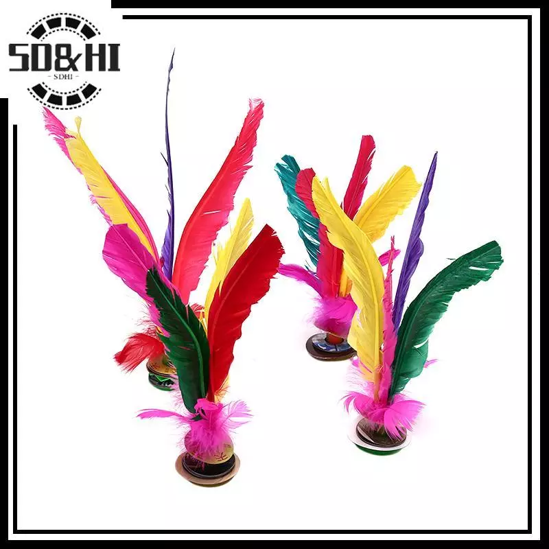 Jianzi Shuttlecock Bằng Lông Gà Cho Tập Thể Dục