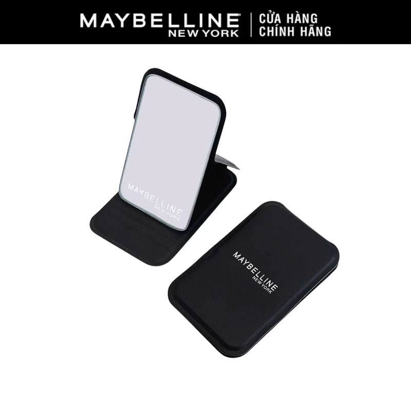 [QUÀ TẶNG KHÔNG BÁN] Gương trang điểm tiện lợi gấp gọn màu đen Maybelline New York