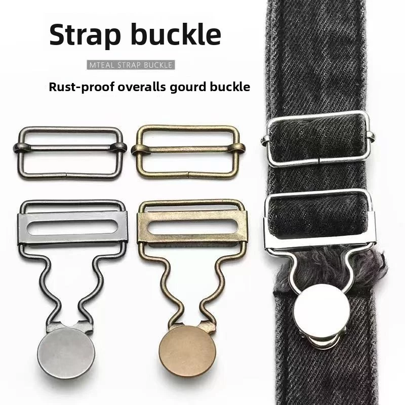 Bầu Dây Đeo Khóa Nhật Bản Điều Chỉnh Móc Thiết Kế Quần Jean Sling Khóa Quần Áo Bà Bầu Dây Đeo Vai Phụ Kiện