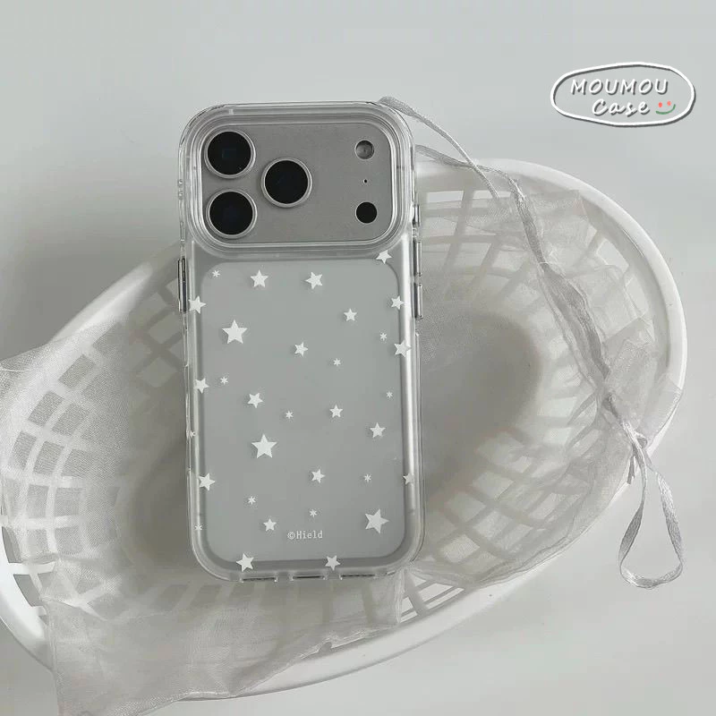 Ốp Lưng Cho IPhone 18 17 13 15 16 11 14 12 Pro Max 16 15 7 8 Plus X XR Max 17AIR Bìa Ngôi Sao Nhỏ Tươi Ngọt Ngọt Ngào